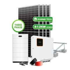 Enerji Depolama Solar 5Kw 10Kw 15Kw 20Kw Pil Bankalı Hibrit Güneş Enerjisi Sistemleri