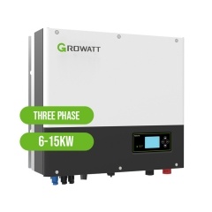 Growat Hibrit Solar İnvertör 220V'u 380V'a 5KVA'yı 10KVA'ya Dönüştürür