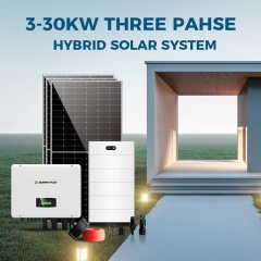 Sunway 3-30kw Ev Çatı Hibrit Güneş Enerjisi Depolama Sistemi